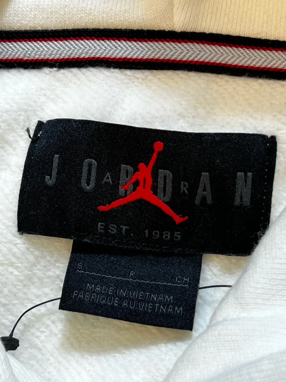 Nike Air‎ Michael Jordan pullover graphic hoodie Cream Men’s Small HJ4396-133